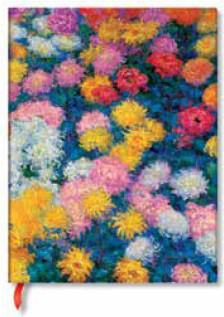 Image du produit Paperblanks Carnet de notes PB Midi Monets Chrysant.dotted (120 x 180 mm, Pointillés, Couverture rigide)