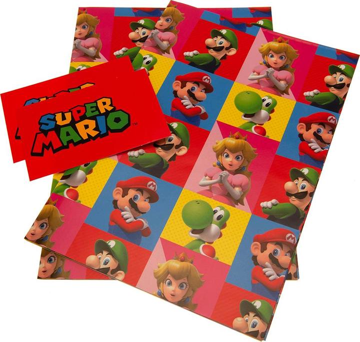 Produktbild Super Charaktere Geschenkpapier (4erPack) (Geschenkpapier, 4 x)