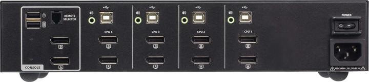 Produktbild Aten CS1144DP4-AT-G 4-Port USB - DP Dual Display Secure