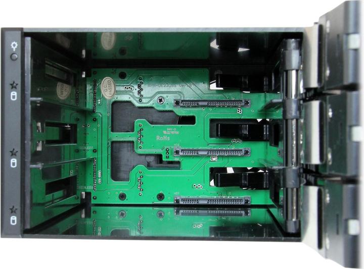 Immagine prodotto StarTech 3-fold 3.5 pollici carrierless SATA hard disk drive in alluminio telaio rimovibile backplane