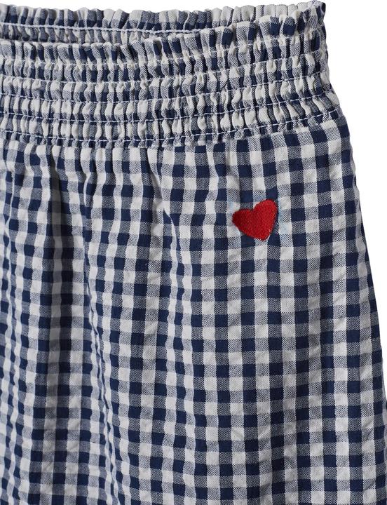 Navy plaid