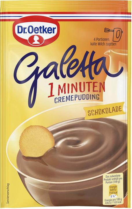 Produktbild Dr. Oetker Galetta Schokolade (99 g)