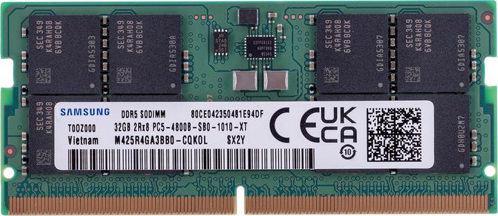 Actual product image Samsung M425R4GA3BB0-CQK (1 x 32GB, 4800 MHz, DDR5 RAM, SO-DIMM)