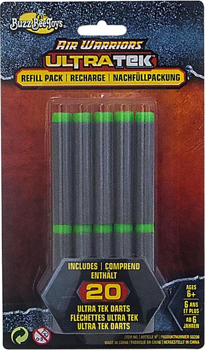 Produktbild Buzz Bee Nachfüllpack 20 Darts Ultra-Tek