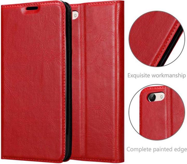 Actual product image Cadorabo Book Invisible Magnet Cover (Vivo Y83)