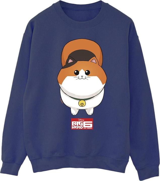 Disney Big Hero 6 Baymax Kitten Face Sweatshirt (XL)