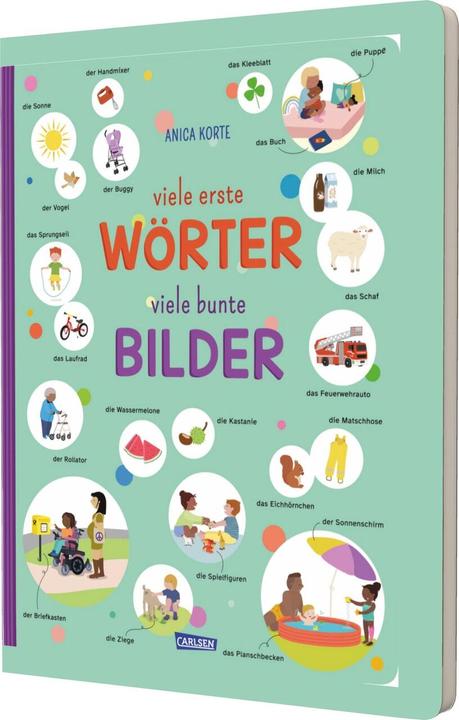 Produktbild viele erste WÖRTER viele bunte BILDER (Deutsch)