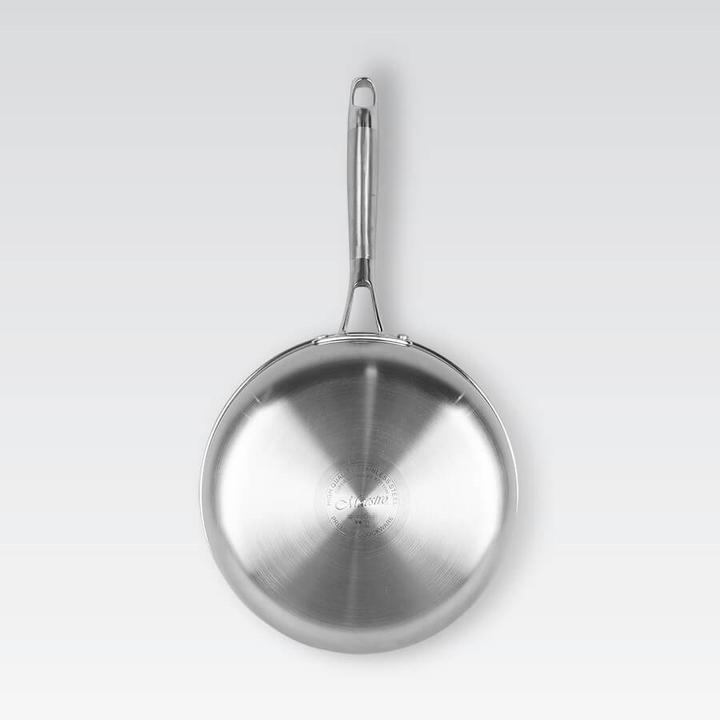 Immagine prodotto Maestro Professionelle Pfanne MR-1224-26 26 26 cm (26 cm, Padella per friggere, Acciaio inossidabile)