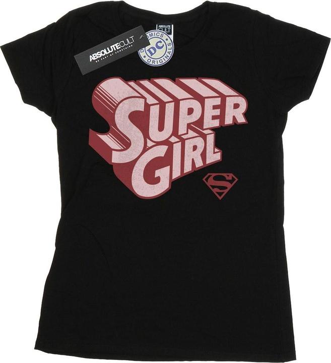 Supergirl Retro Logo TShirt (S)