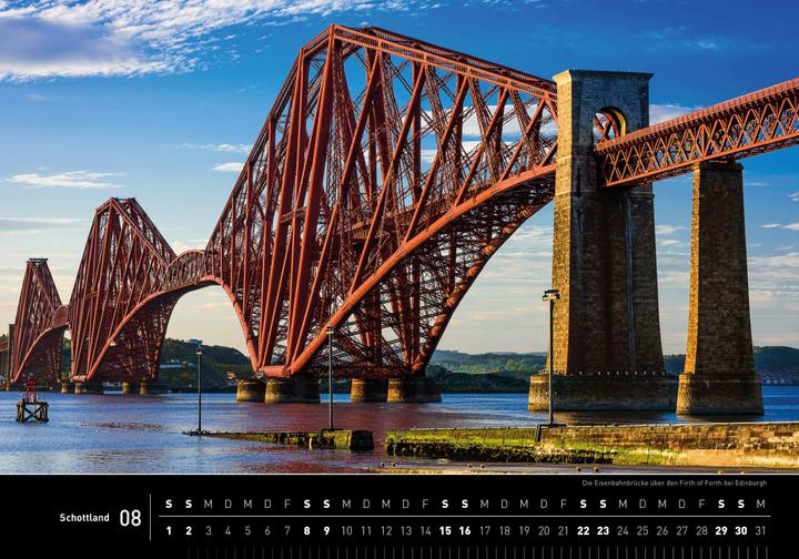 Produktbild Schottland Premiumkalender 2026 (50 x 35 cm, Harter Einband, Deutsch)