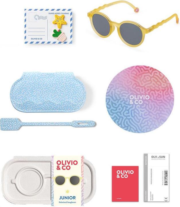 Immagine prodotto Olivo & Co Sonnenbrille JUNIOR Oval -Coral Reef-Sun coral