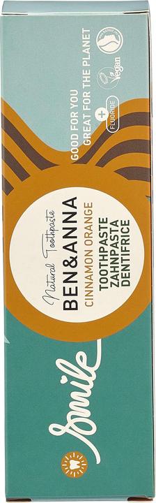 Produktbild Ben & Anna BEN&ANNA Natural Toothpaste naturalna pasta do zębów Pomarańcza z Cynamonem 75ml (75 ml)