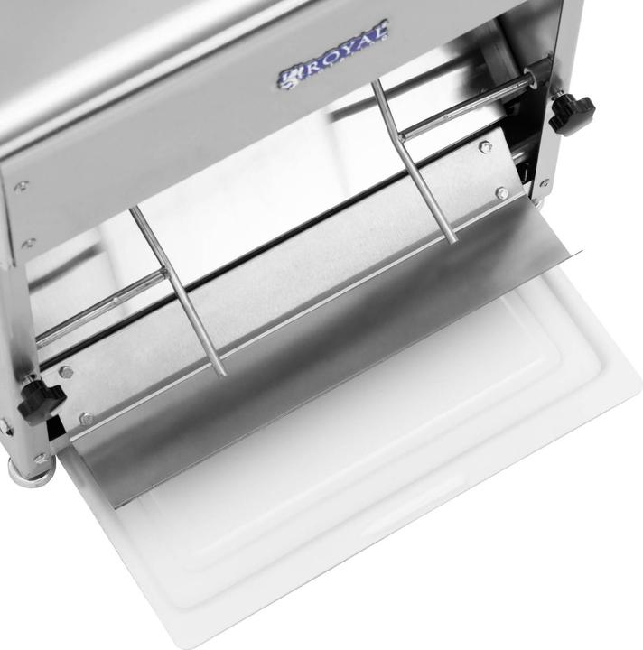 Produktbild Royal Catering Brotschneidemaschine Brotmaschine Brotschneider 480 Brote/h 9,5 mm Edelstahl