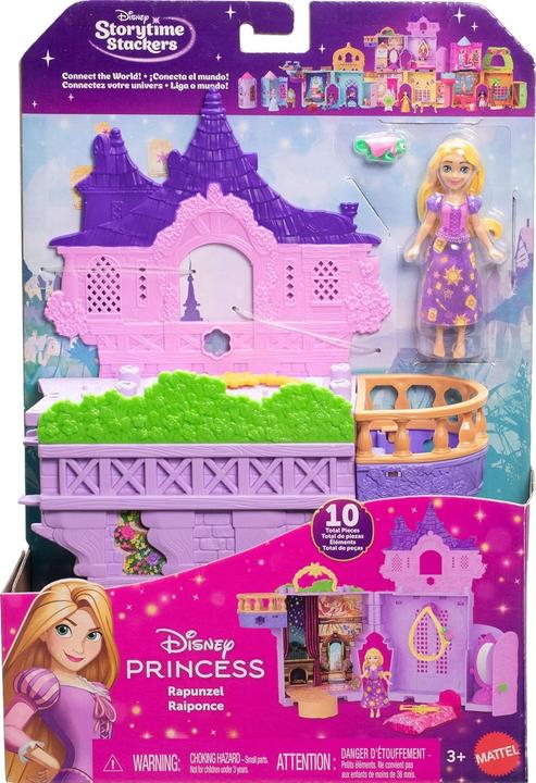 Actual product image Disney Princess Disney Prinzessin Kleine Puppen Rapunzel Stacking Castle