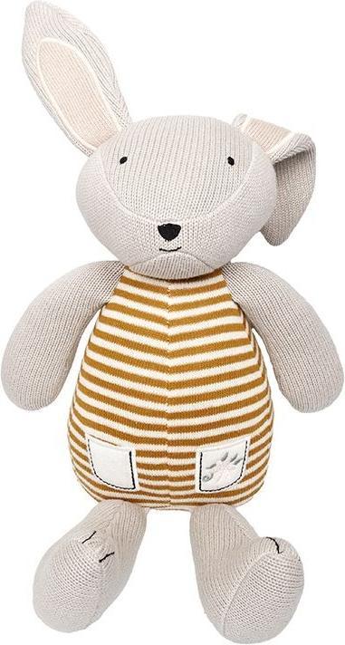 Actual product image Universal Knitwears Stofftier Hase 100% GOTS Bio CO 25x38cm (38 cm)