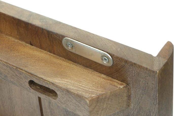 Produktbild Mendler TV-Rack HWC-L96, Massiv-Holz Mango 46x110x35cm