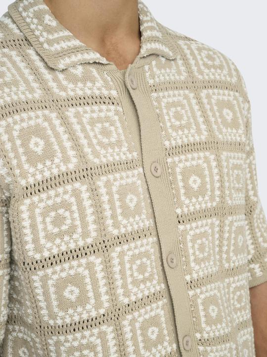 Actual product image Only & Sons ONSBART Gestricktes Polo-Hemd Polo (M)