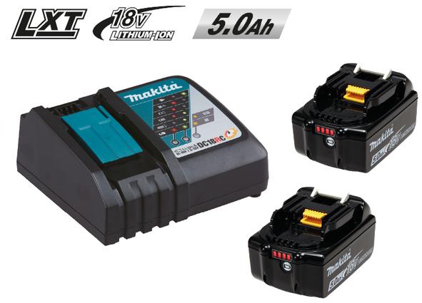 Actual product image Makita Batteries and charger 197570-9 (18 V)