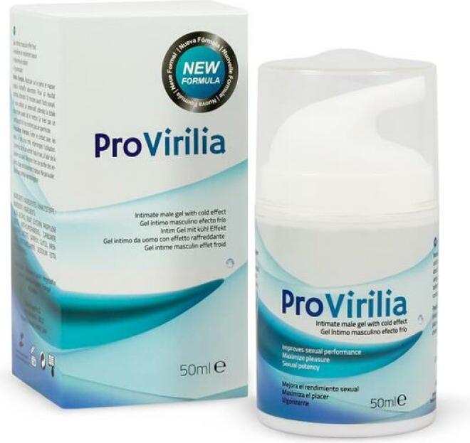 500 Cosmetics Provirilia Intimgel für Männer mit kühlendem Effekt (50 ml, Intimgel)