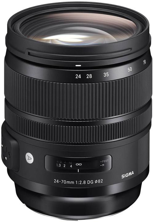 Sigma 24-70mm F2.8 DG OS HSM ART, Canon EF (Canon EF, Canon EF-S, Plein format)