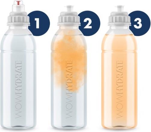 Actual product image Wow Hydrate Electrolyte Water (12 x 500ml) (Orange, 12 x)