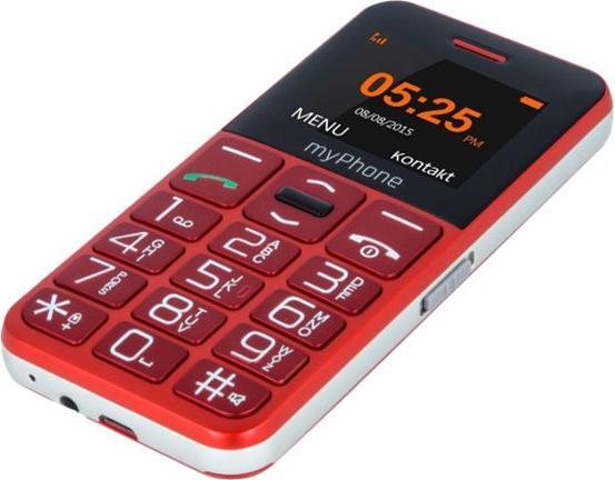 Actual product image Myphone Halo Easy Red mobile phone (1.77", 0.30 Mpx, 2G)