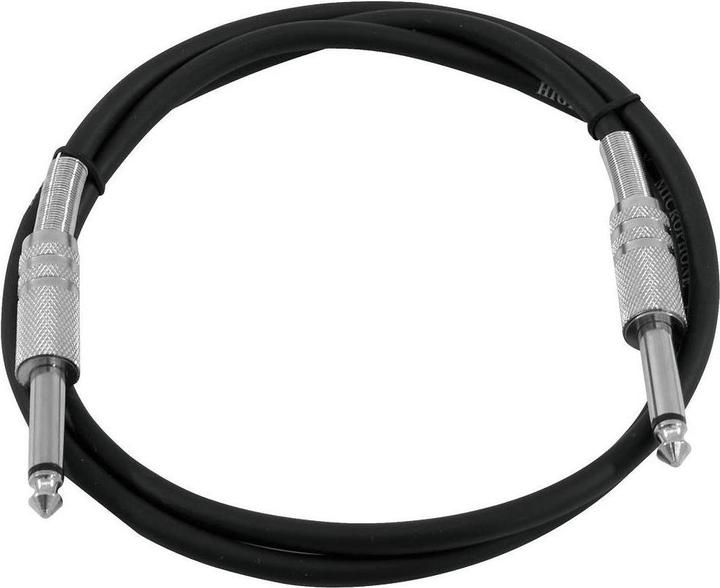 Actual product image Omnitronic Jack cable 6.3 mono 1.5m sw (1.50 m)