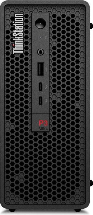 Produktbild Lenovo ThinkStation/P3 Ultra/Mini TWR/i9-13900/32GB/1TB SSD/RTX A5500/W11P/3R (Intel Core i9-13900, 32 GB, 1000 GB, RTX A5500)