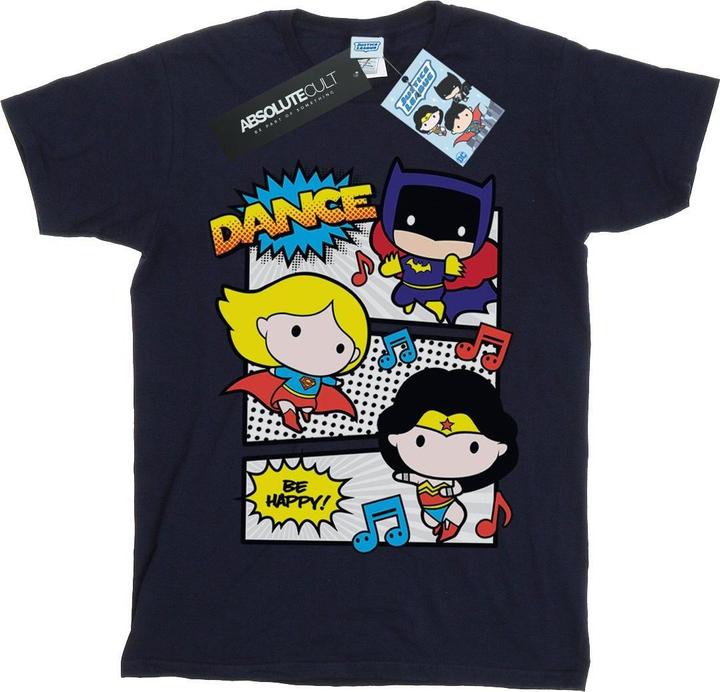Chibi Super Friends Dance TShirt Mädchen