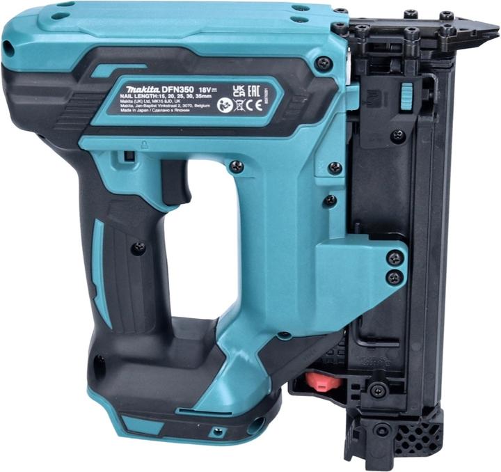 Produktbild Makita DFN 350 RF Akku Stauchkopfnagler 18 V 15 - 35 mm + 2x Akku 3,0 Ah + Ladegerät