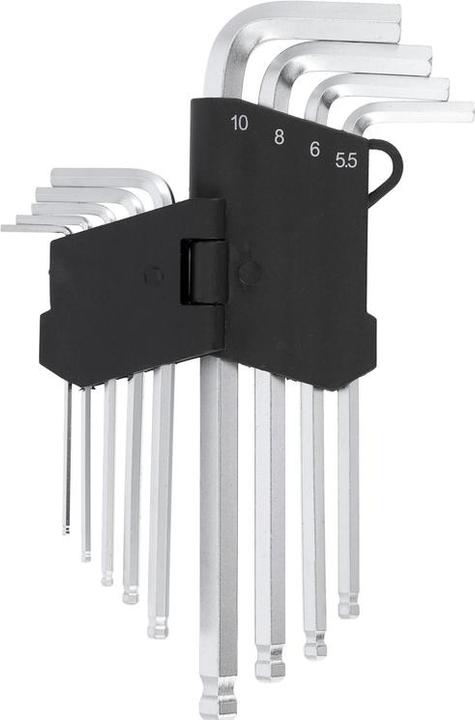 Immagine prodotto Toya Set Chiave Esagono Con Sfera 9 Pezzi 210mm Crv