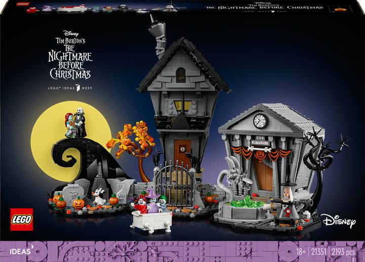 Produktbild LEGO Nightmare Before Christmas (21351, LEGO Ideas, LEGO Seltene Sets)