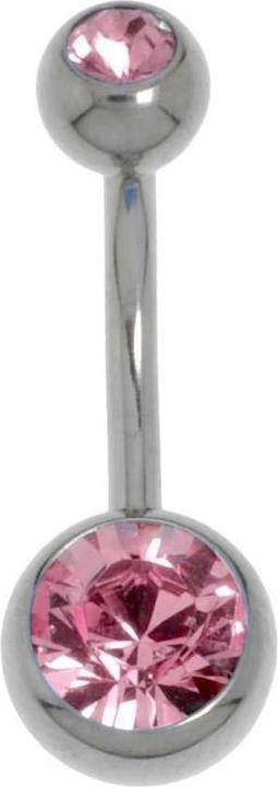 Produktbild Bijouteria Bauchpiercing (Titan, Kristall)