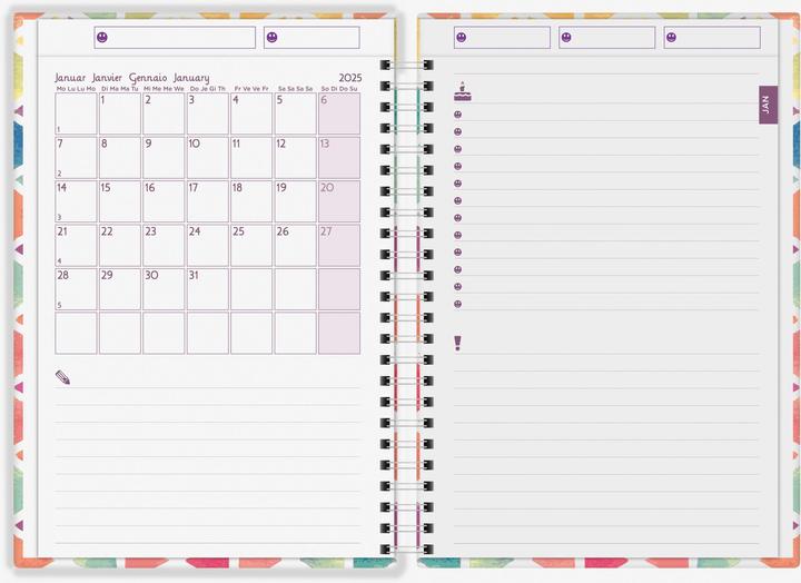 Nutritional values and ingredients Biella Agenda familiare Familiy Organiser (14.5 x 20.5 cm, German, English, Italian, French)