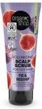 Produktbild Organic Shop Volumizing Scalp Scrub for Oily Hair Fig and Rosehip 75ml (75 ml, Flüssiges Shampoo)