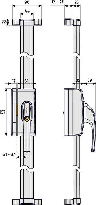 Produktbild Abus FOS650 S AL0125