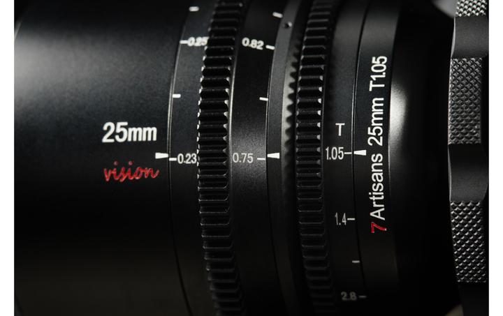 Produktbild 7artisans 25 mm T1.05 Sony E (Sony E, APS-C / DX)