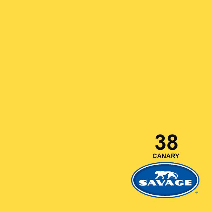 Produktbild Savage Hintergrund 2.72 x 11 m Kanariengelb (272 cm, 1100 cm)