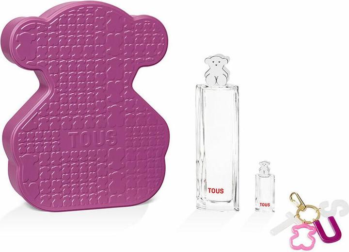 Actual product image Tous Case 3 Pieces - A Stylish Accessory Set From (Makeup set)