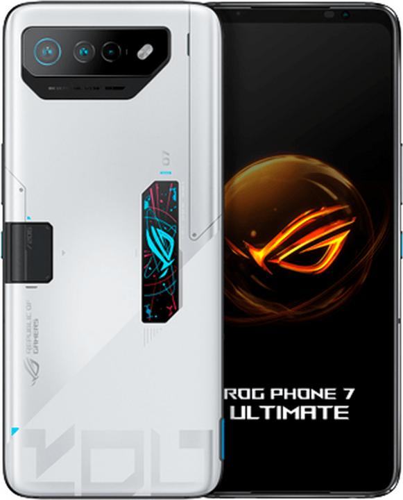 ASUS ROG Phone 7 Ultimate (512 GB, Storm White, 6.78", Dual SIM, 50 Mpx, 5G)