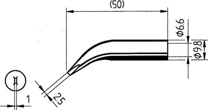 Produktbild Lötspitze 832 WD (Bogen)