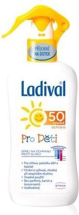 Immagine prodotto Ladival Spray solare per bambini SPF 50 200 ml (Spray solare, SPF 50, 200 ml)