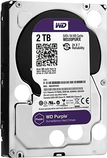 Actual product image WD Purple (2 TB, 3.5", CMR)