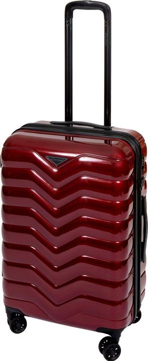 Actual product image Cavalet Smygehuk medium-sized suitcase burgundy (73 l)