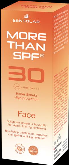 Produktbild Sensolar more than spf Face Creme mit Anti-Aging LSF30 Fl 20 ml (Sonnencreme, SPF 30, 20 ml, 33 g)