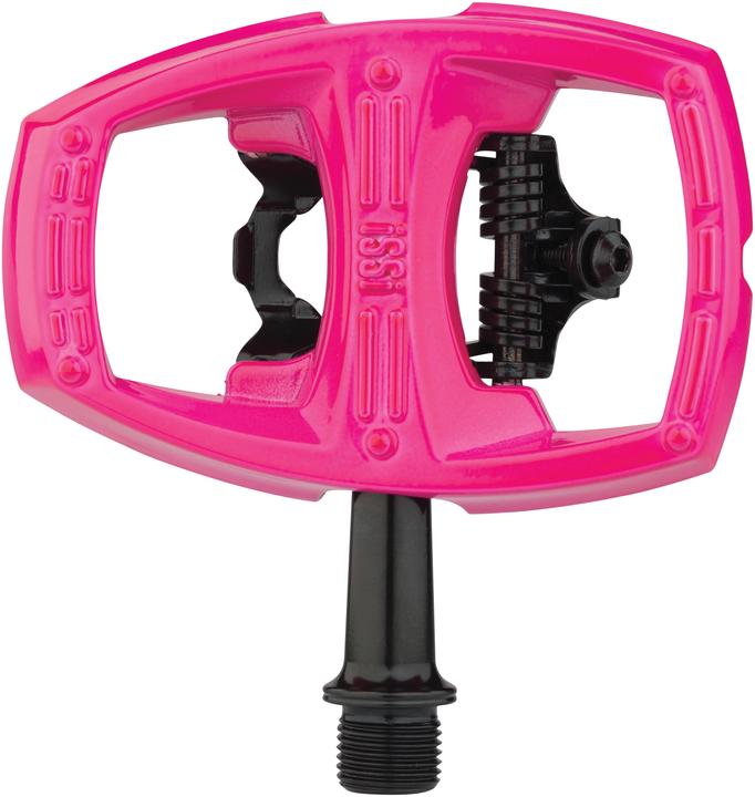 Image du produit iSSi Pédale hybride Flip II SPD pour VTT/Trekking/City (Bearing/Bushing). Pink.
