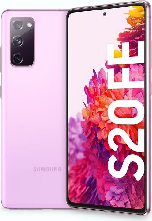 Image du produit Samsung Galaxy S20 FE EU (128 Go, Cloud Lavender, 6.50", Double SIM, 12 Mpx, 4G)