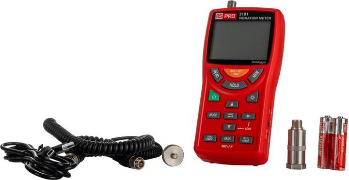 Produktbild Rs Pro 3101, Single Axis-Achsen LCD Schwingungsmes