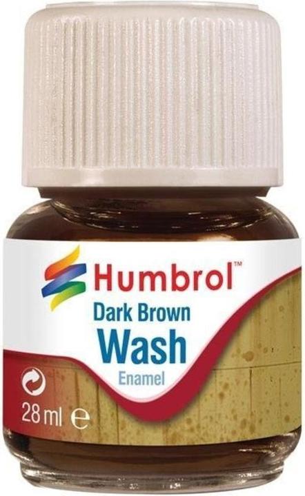 Produktbild Humbrol 28ml Enamel Wash Dark Brown
