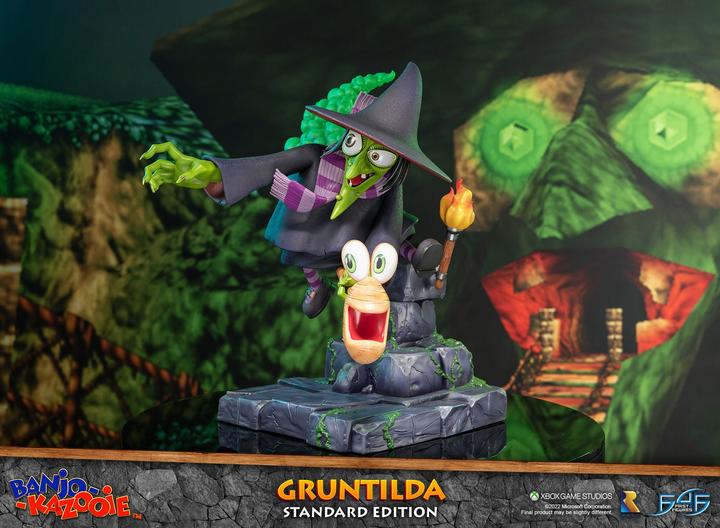 Actual product image First 4 Figures Banjo-Kazooie statuette Gruntilda 40 cm